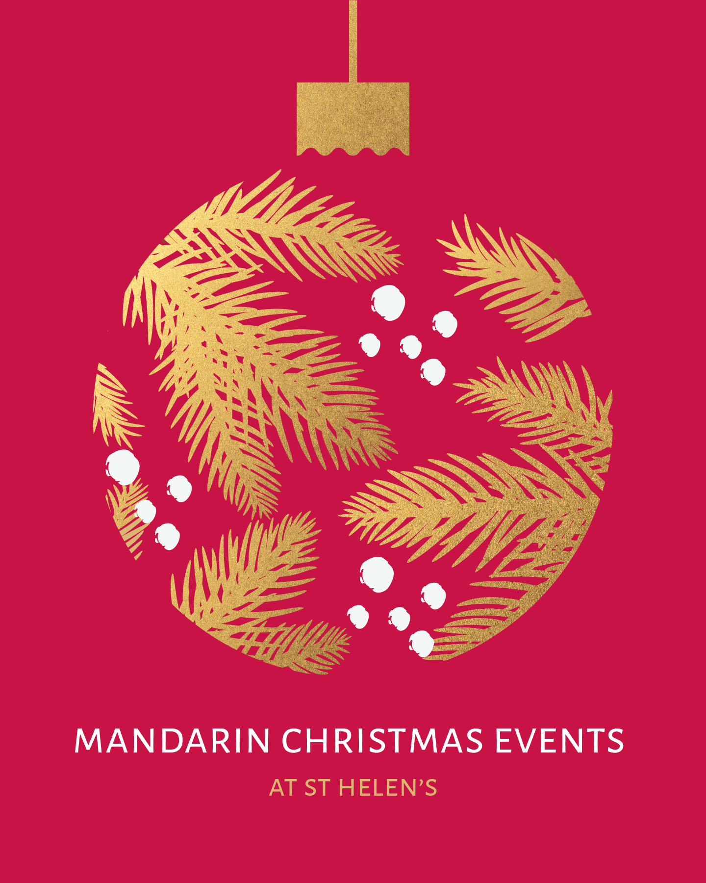 Mandarin Chinese Christmas events in London